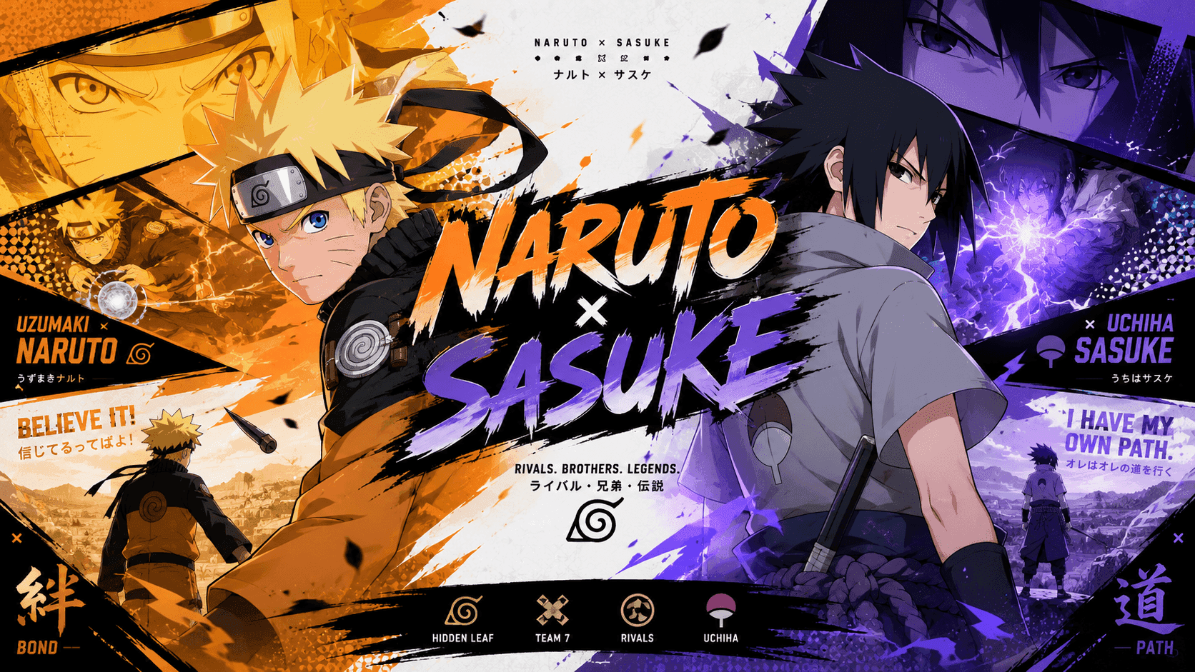 Naruto x Sasuke preset cover preview