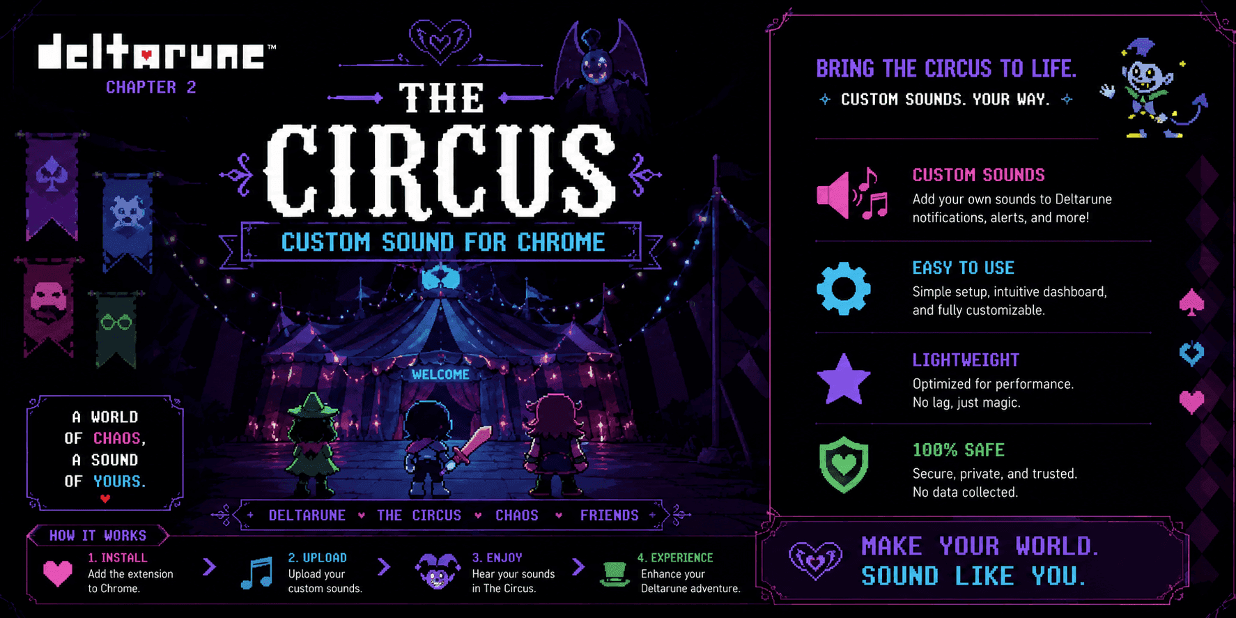 Deltarune - The Circus preset cover preview
